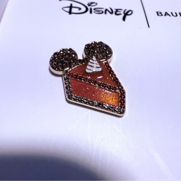 DISNEY BAUBLEBAR Earrings  Pumpkin Pie Slice Mickey Mouse Ears - Picture 3 of 6